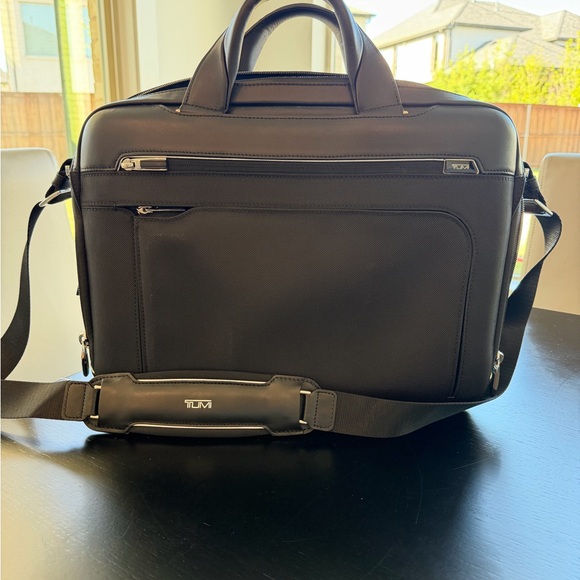 Tumi Black Men's Briefcase - Picture 3 of 5